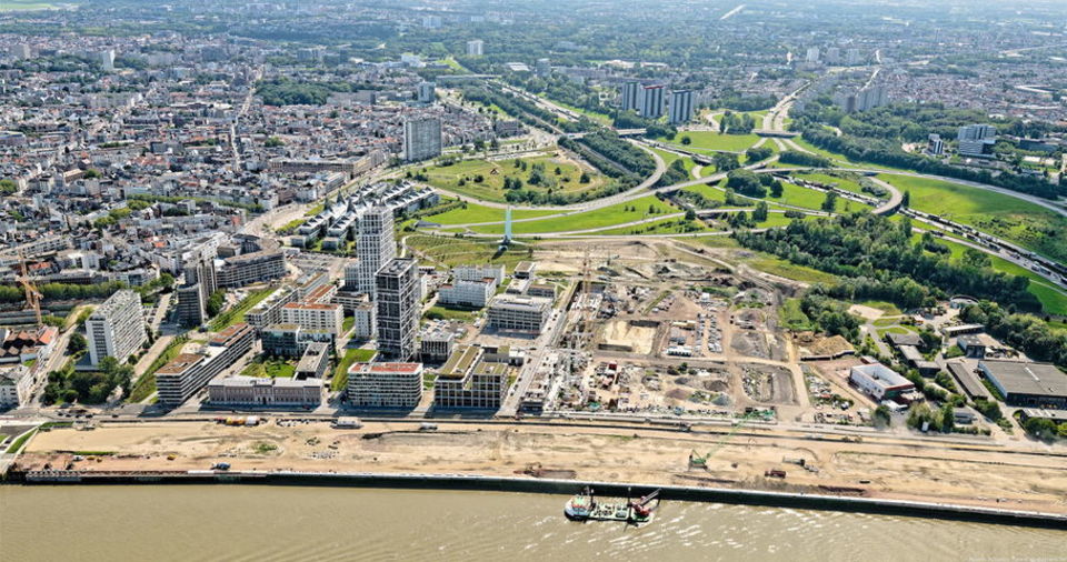 luchtfoto Nieuw Zuid